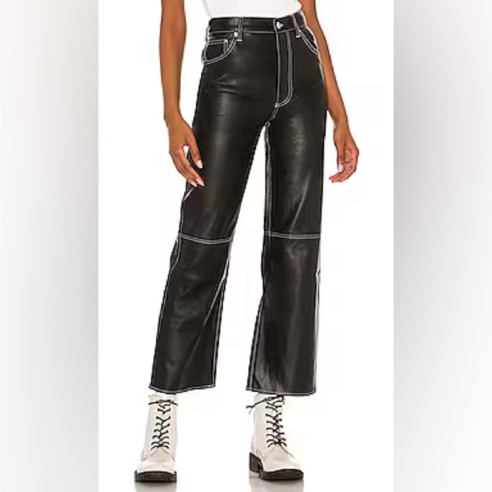 Free people leather pants